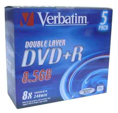 Verbatim Dvd R 85gb Doble Capa 8x Pack 5uds  Lpi